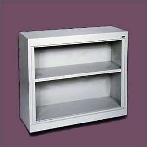    00 30 H Deep Two Shelf Bookcase Color Charcoal 