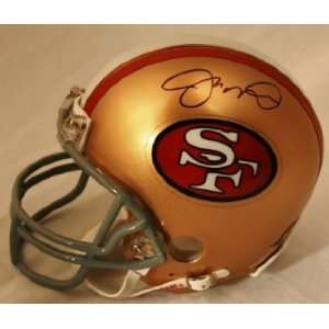    Joe Montana Autographed 49ers Mini Helmet 