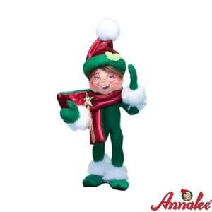  Annalee 5 Green Holiday Twist Elf Figurine