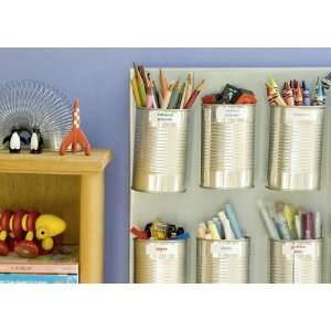  Obscurious Tin Can Wall Organizer 