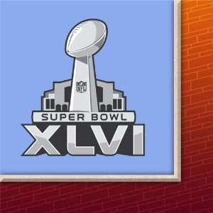  Super Bowl XLVI   Lunch Napkins (32) Party Supplies Toys 