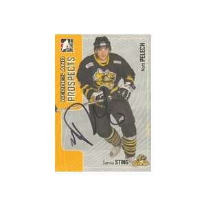 Matt Pelech, Sarnia Sting   OHL, 2005 In The Game Heroes and Prospects 