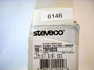 Bi Flo Heat Pump Refrigerant Filter Drier 96 TBF083S  