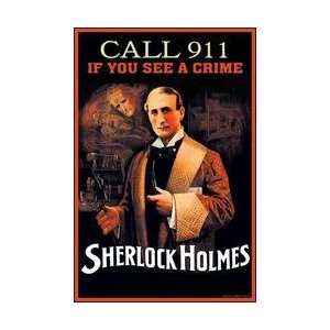  Call 911 if you see a Crime 20x30 poster