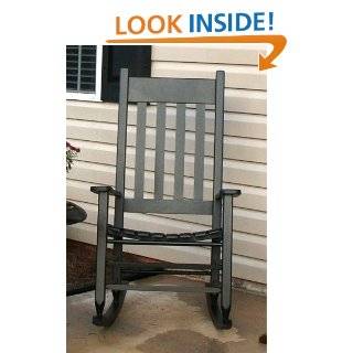 Build Your Own FRONT PORCH ROCKING CHAIR Pattern DIY PLANS; So Easy 