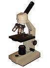 BIOLOGICAL COMPOUND MICROSCOPE 40X 400X with 50 blank slides & 100 