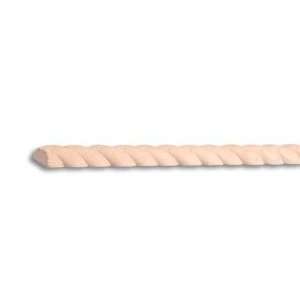  #5041 96 in. CKP Brand Rope Twist Column Trim, Maple