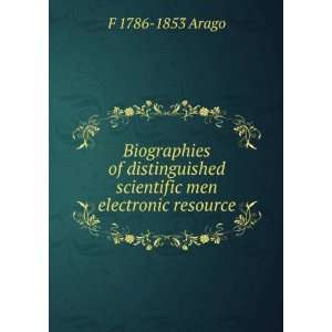   scientific men electronic resource F 1786 1853 Arago Books