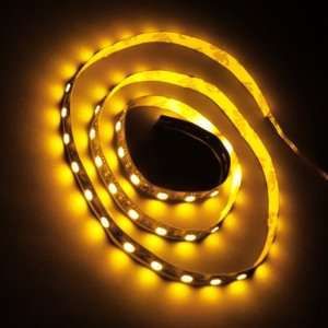  Yellow 1M 60 LED 5050 SMD Flexible Car Strip Light 
