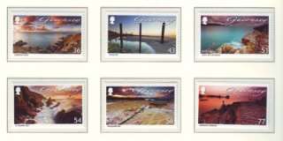 Guernsey Sc 1057 62 2009 Seaside Views stamps mint NH  