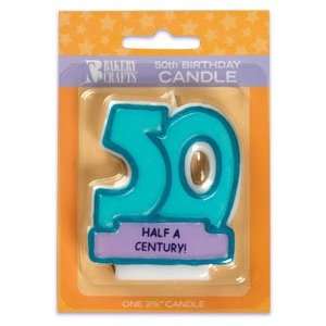  50th Birthday Party Cake Candle