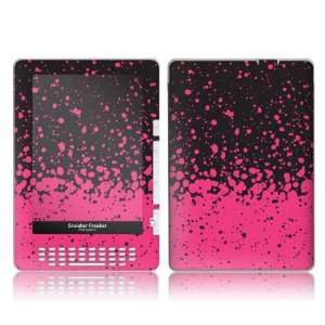    Kindle DX  Sneaker Freaker  Pink Splatter Skin Electronics
