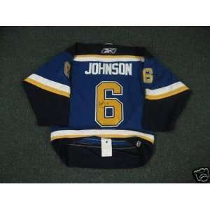 Erik Johnson Signed Jersey   Authentic   Autographed NHL Jerseys 