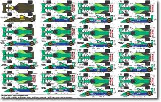   191 Michael Schumacher Alex Zanardi 7up f1 Tamiya 20032 Fujimi  
