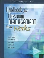 Handbook for Classroom Management that Works, (0135035813), ASCD 