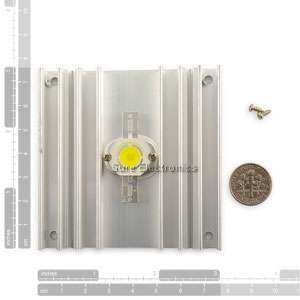 High Brightness 10W 450lm White Lumen LED & Heat sink  