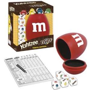  USAopoly M & Ms Yahtzee   Red Toys & Games