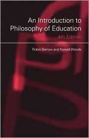   Of Education, (0415381266), Robin Barrow, Textbooks   