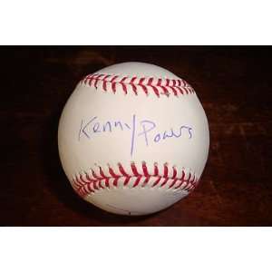   COA Proof Kenny Powers   Autographed Baseballs