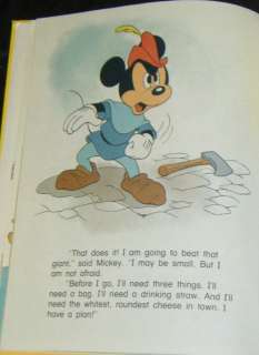 MICKEY MEETS THE GIANT   Disney Beginning Reader HB  
