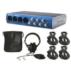 IN x 4 OUT USB 2.0 and Midi Interface Recording System w/ Real Time 