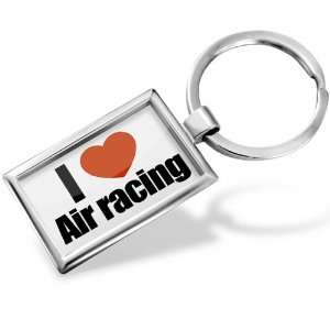 Keychain I Love air racing   Hand Made, Key chain ring 