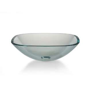  Xylem GV101RES Glass Vessel Sink in Clear Transparent 