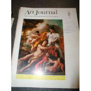  ART JOURNAL SPRING 1973 XXXII/3 ALSO NOTATIONS ON FRONT 