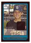 2006 Bowman Draft Futures Game ERIC HURLEY Jersey Relic  