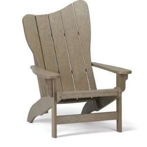  Casual Living Adirondack Style Right Wave Chair Teal 