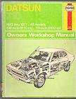 Haynes Datsun 120Y 1973 to 1978 Workshop Manual  