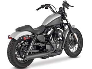 1800 1220 VANCE & HINES BLACKOUT 2 INTO 1 EXHAUST FOR 2004 12 HARLEY 