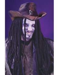 Wig 30 Inch Dreadlock Wig Hippie Zombie Pirate Costume Accessory