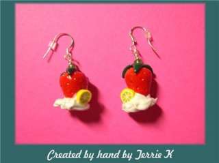 YUMMY BACK TO SCHOOL DECODEN EARRINGS by Terrie K  