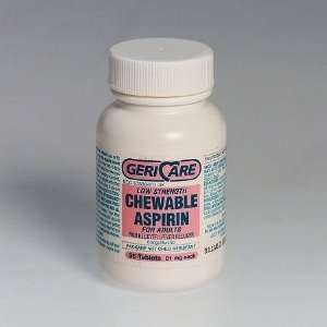  Chewable Aspirin Tablets Low Strength   81mg   Model 64957 