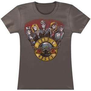  Guns N Roses   Girls Jr. Vintage Tees Clothing