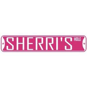   SHERRI HOLE  STREET SIGN