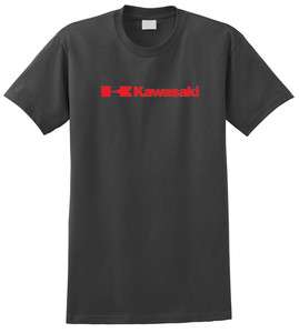 Kawasaki Motorcycle Racing T Shirt Tee Ninja 125 250  