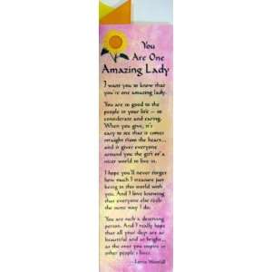  You are one Amazing Lady Bookmark