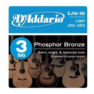 Addario EJ16 3D Phosphor Bronze