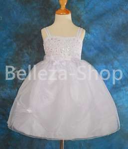 Wedding Flower Girls Party Pageant Dress Size 12m 4  