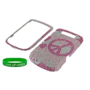 Love Full Rhinestones Design Snap On Hard Case for Research In Motion 