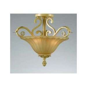  6704   Crystorama Lighting   Winslow Semi Flush Mount 