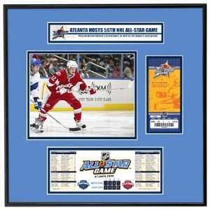 Eric Staal 2008 NHL All Star Game Ticket Frame Junior