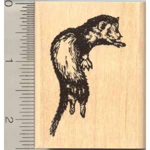  Ferret Leaping Rubber Stamp, Medium Arts, Crafts & Sewing