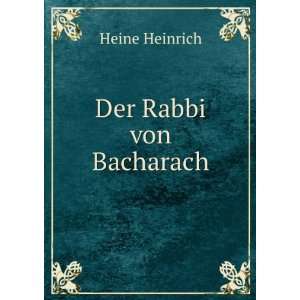  Der Rabbi von Bacharach Heine Heinrich Books