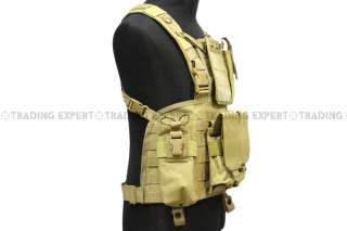 Tactical Military Molle Assault Vest VT 01 (Sand) 01791  