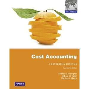 Cost Accounting 14E by Charles Horngren, Datar, Rajan 9780132109178 