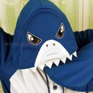 Hippo/Rhino/Shark Costume Children Hoody Fancy Dress Adult Animal 