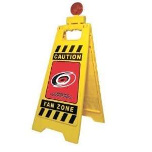   Hurricanes 29 inch Caution Blinking Fan Zone Floor Stand NHL Hockey